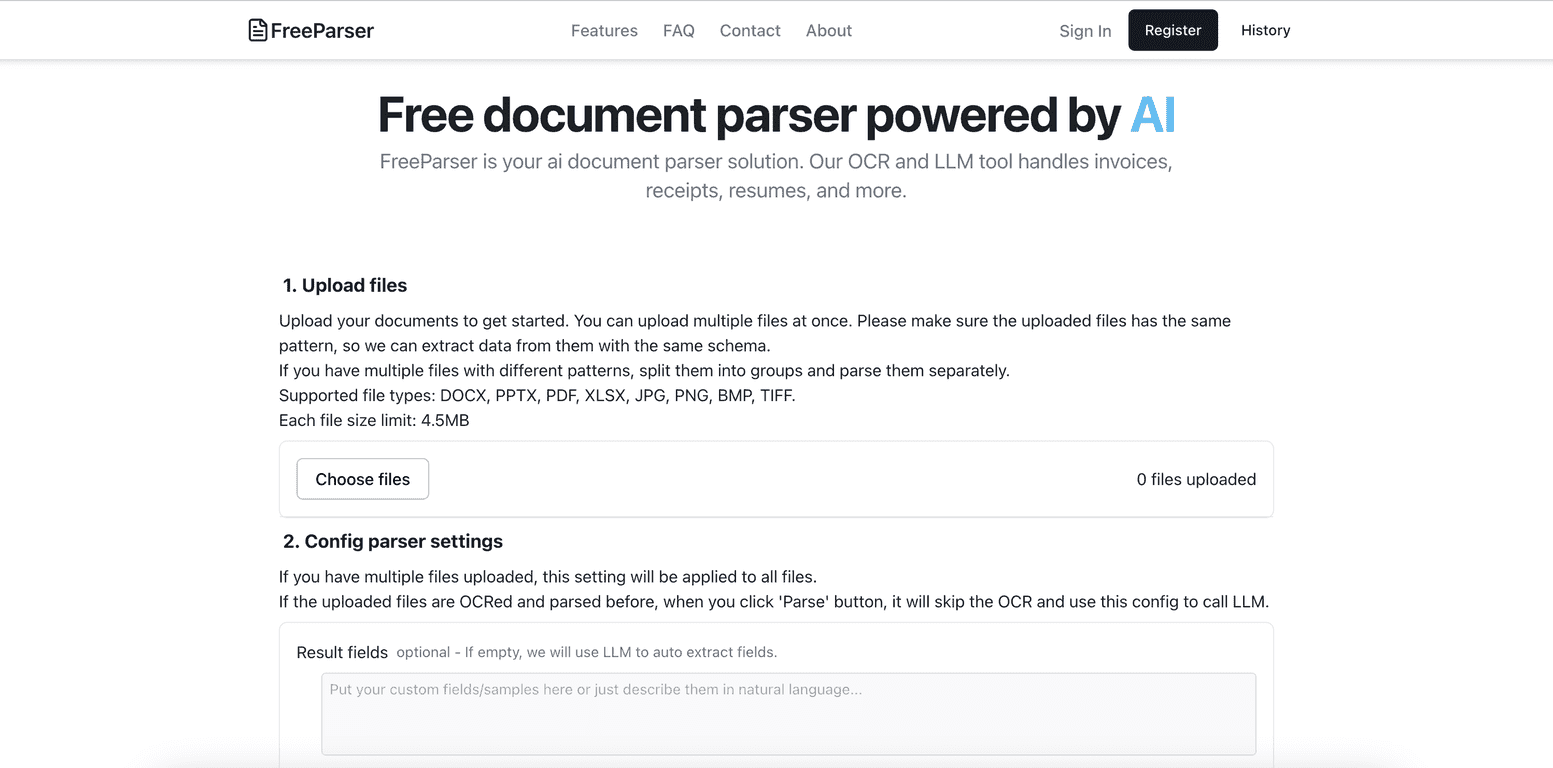 Freeparser