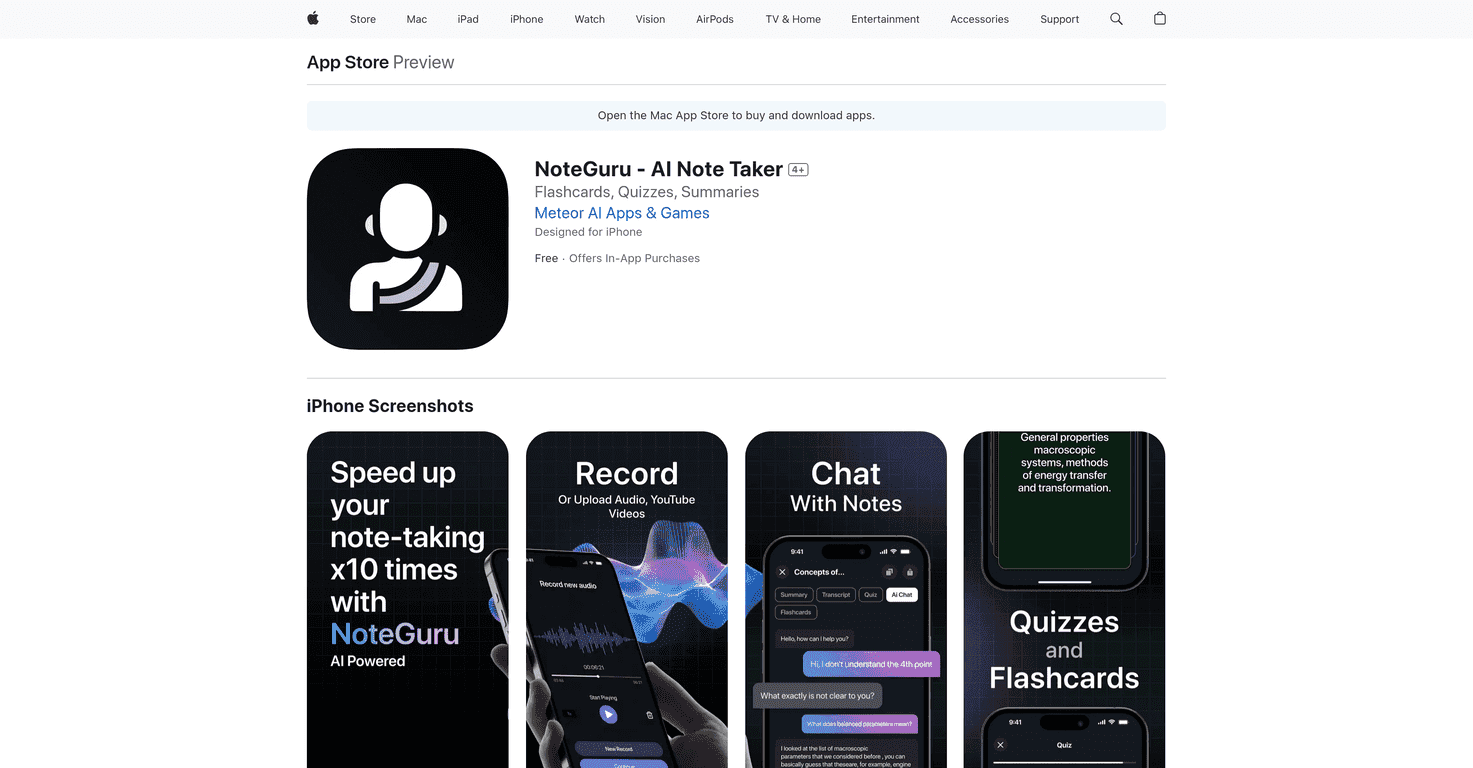 NoteGuru Review – Your AI Note-Taking Companion