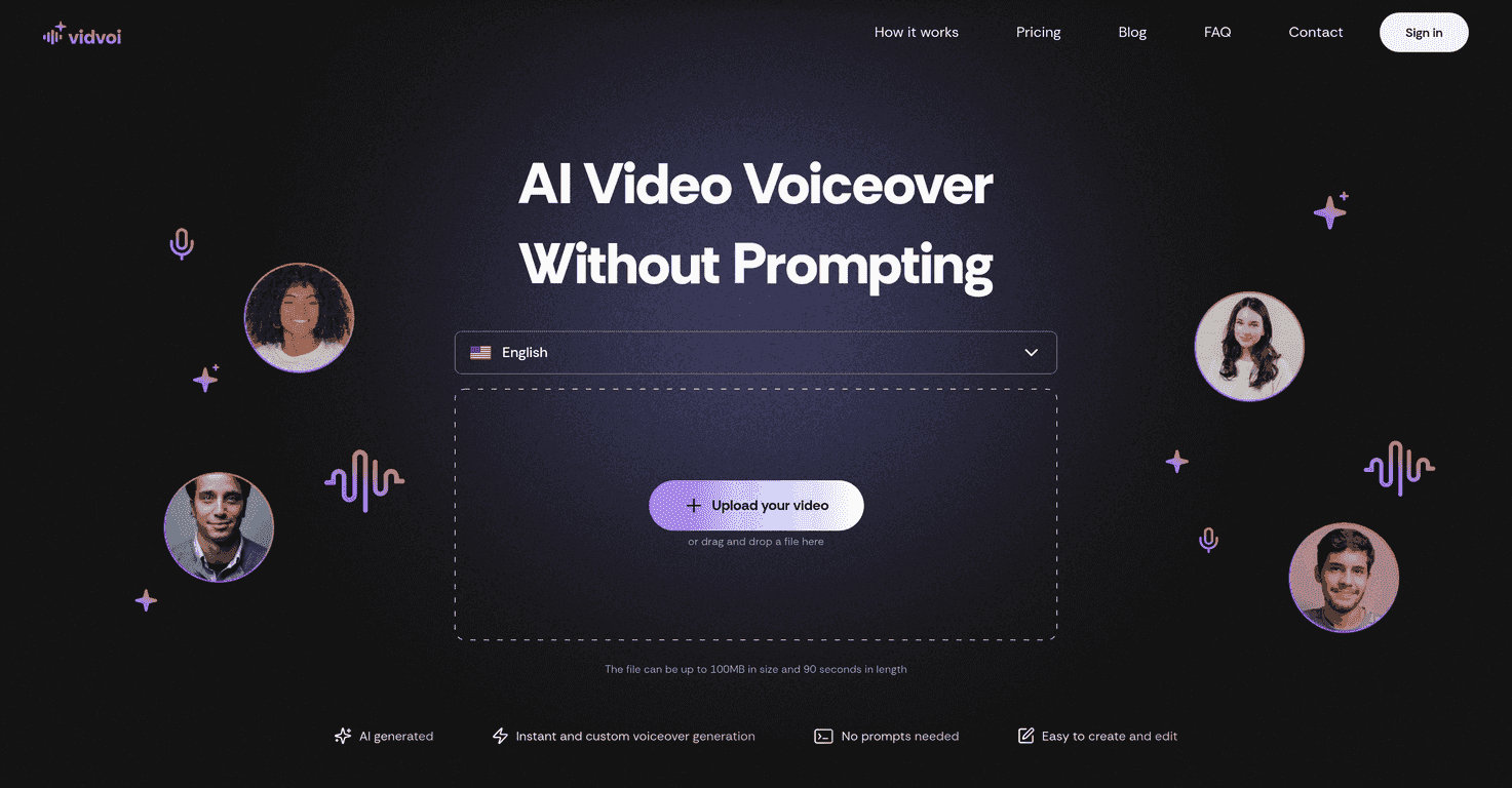 Vidvoi AI Voiceover Generator Review – Create Voiceovers Instantly