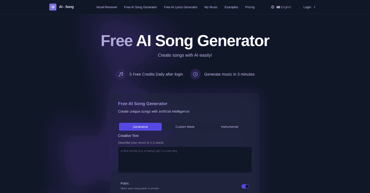 Ai Song Generator