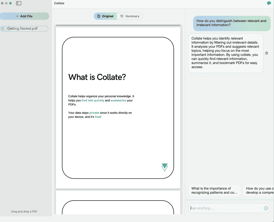 Collate Review – Your PDF Companion for macOS