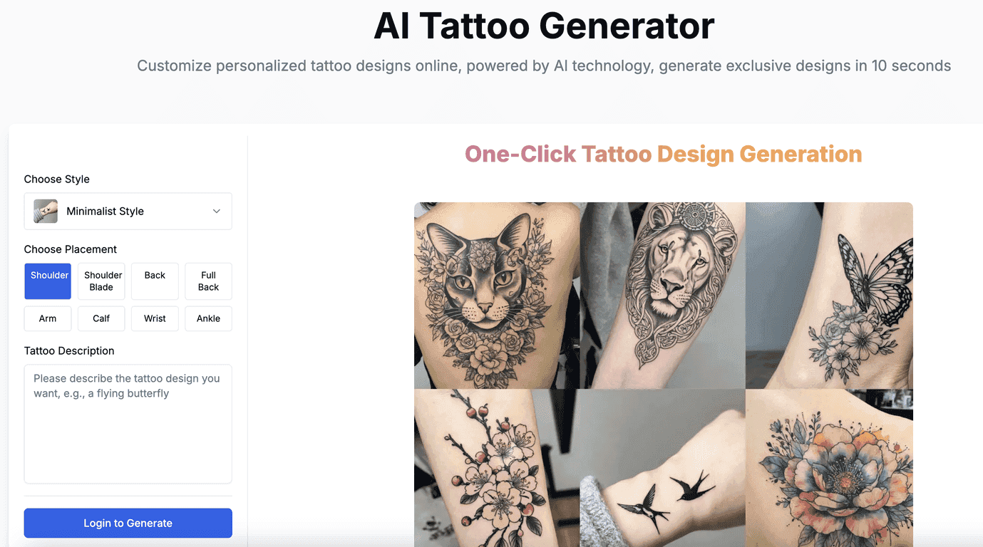 DeepMaker Review – Customize Your Tattoo Designs with AI