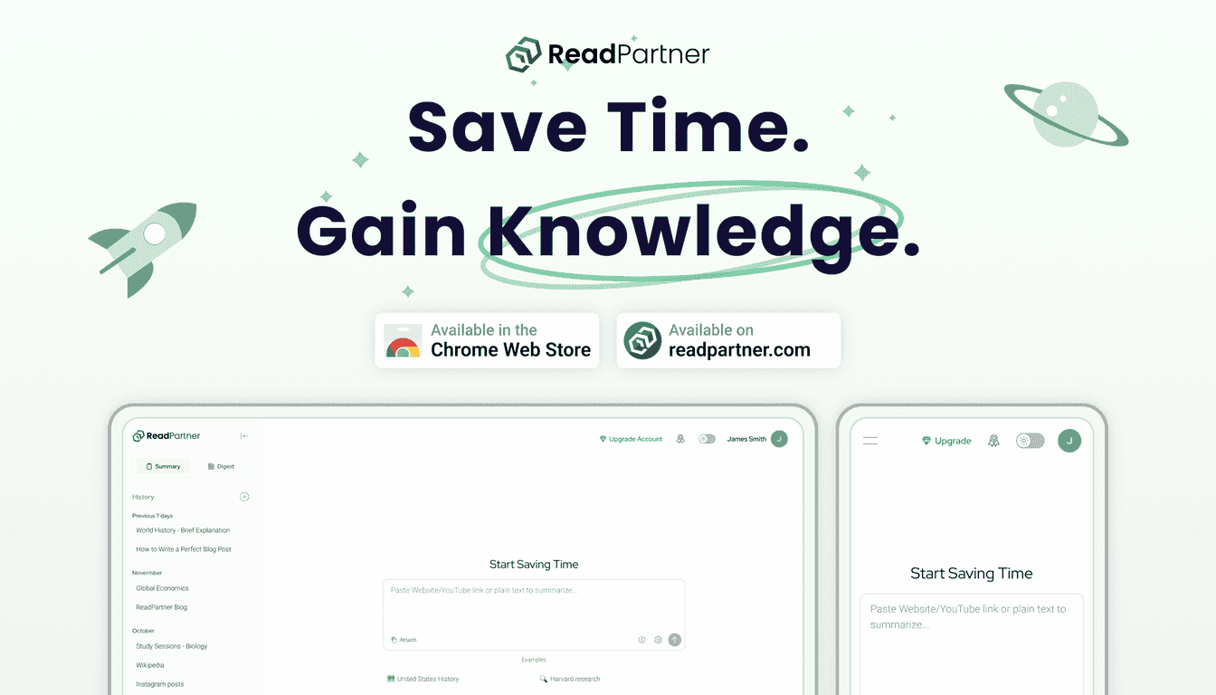 ReadPartner AI Review – Summarizing Made Simple