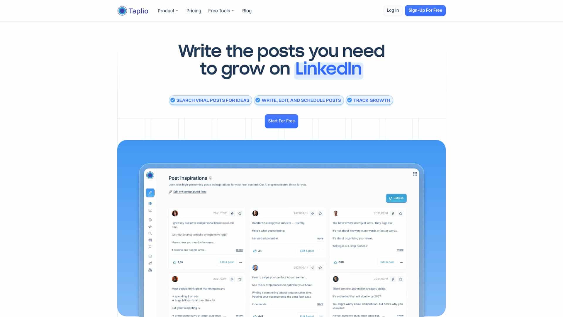 Taplio Review – Your LinkedIn Content Companion