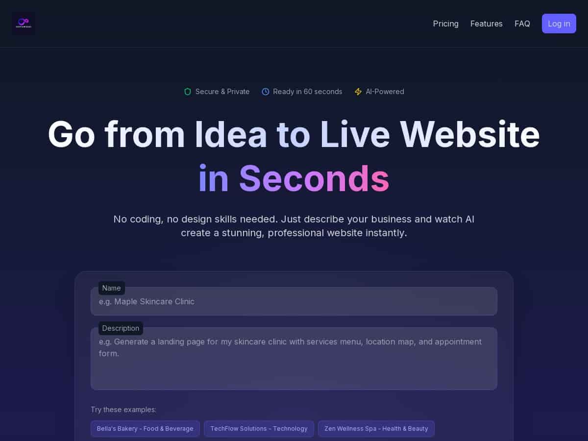 InstaWebAI Review – Fast, Easy Website Builder with AI