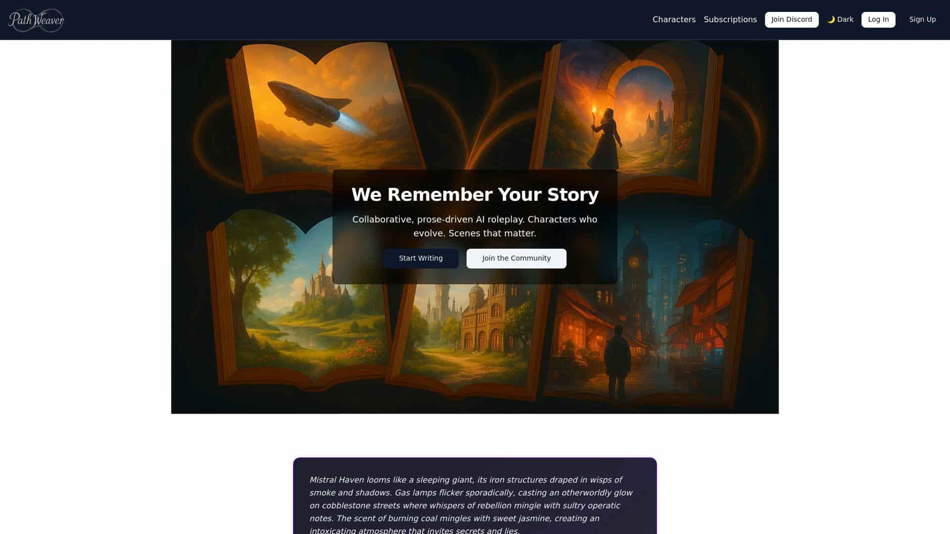 Path Weaver Review – An Insight into the Roleplay Platform