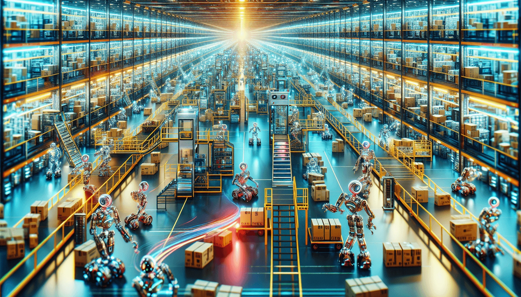 Amazon Launches AI DeepFleet, Hits One Million Warehouse Robots