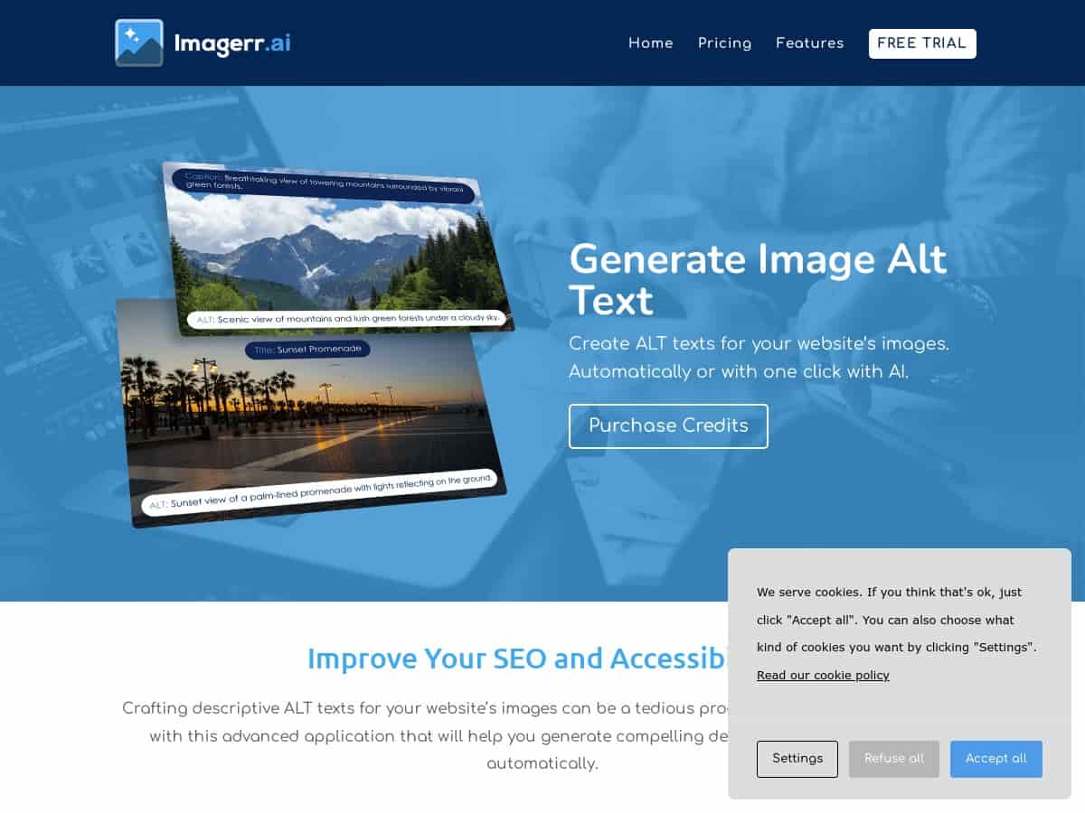 Imagerr AI Review – Simplify Your Website's Accessibility