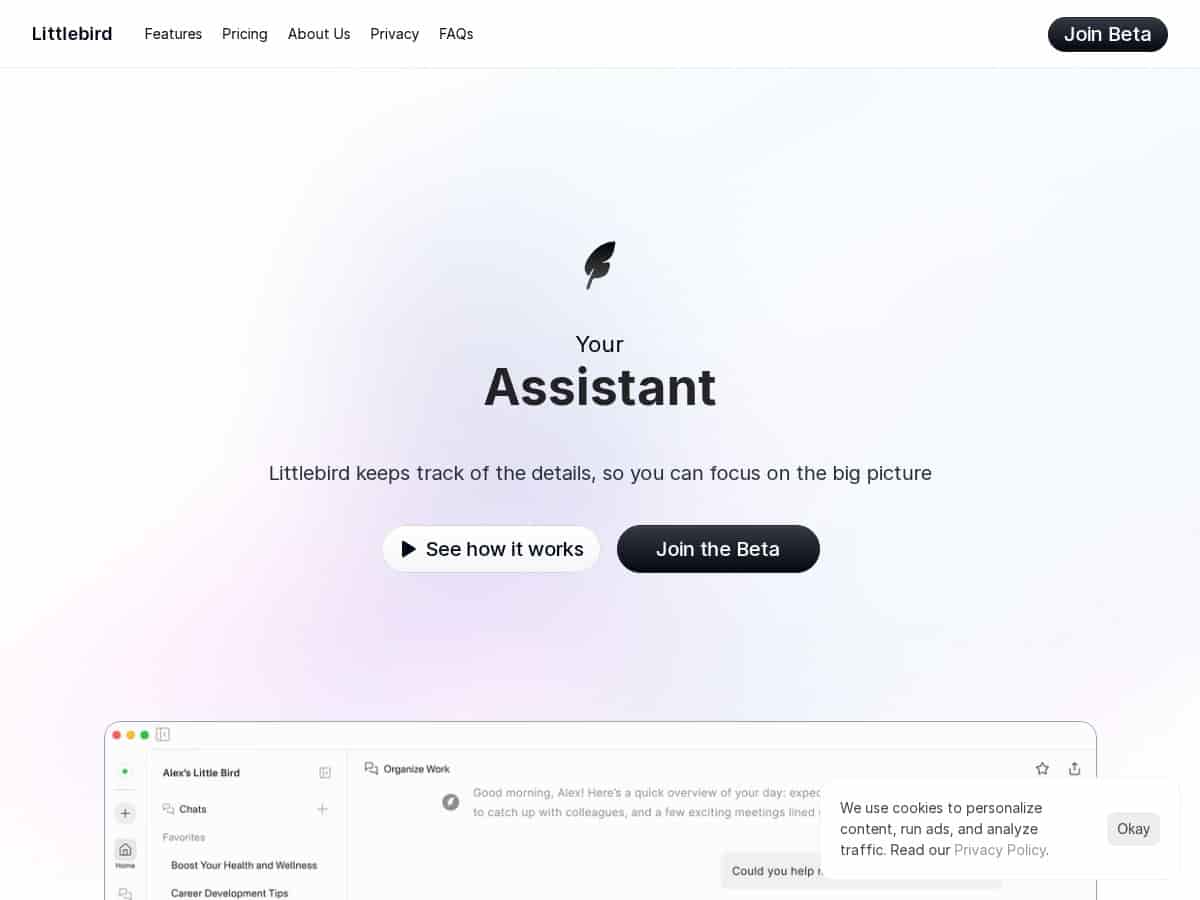 Littlebird Review – Effortless Productivity Booster