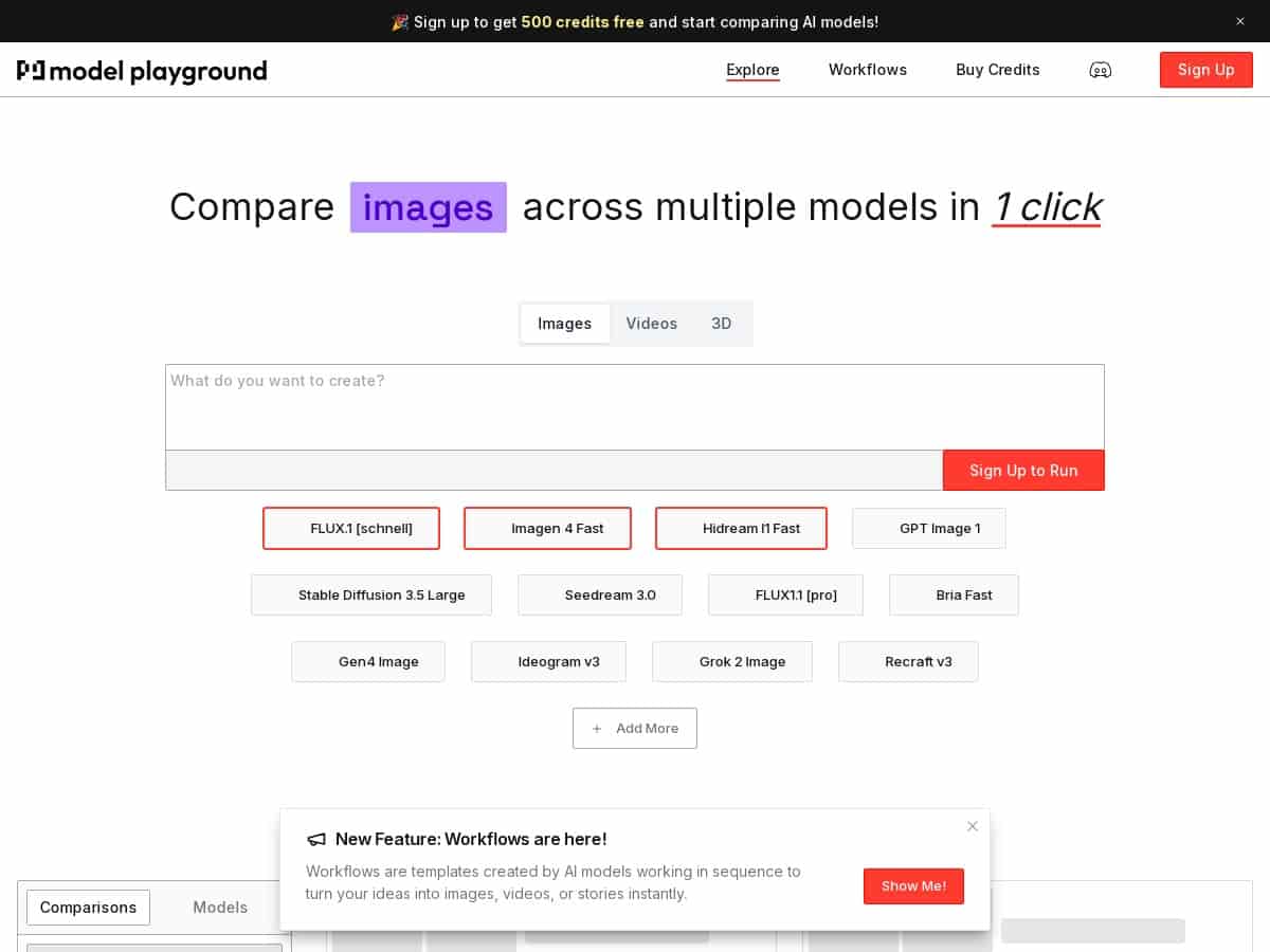 Model Playground AI Review – Explore 150+ AI Models Easily