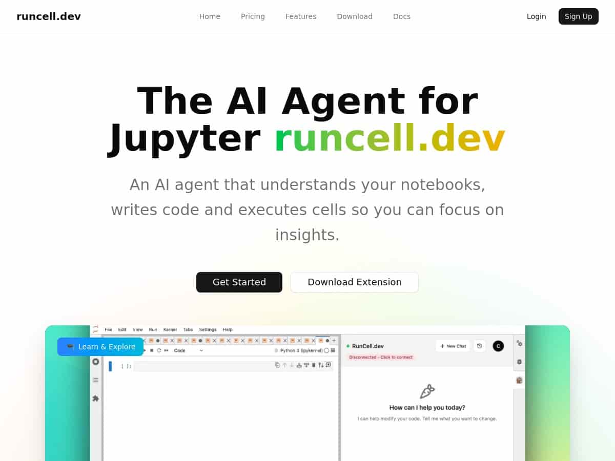 Runcell Review – Boost Your Jupyter Notebook Experience