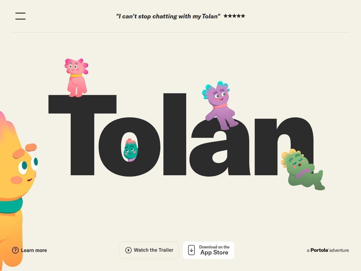Tolan Review – A Unique Alien Friend for Emotional Support