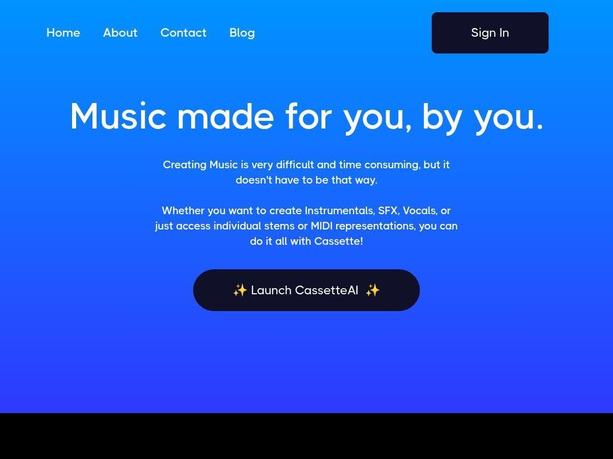 CassetteAI Review – The Future of Music Creation