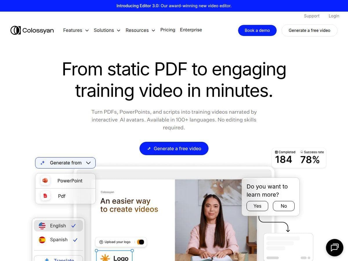 Colossyan Review – A Quick Look at AI Video Creation in 2025