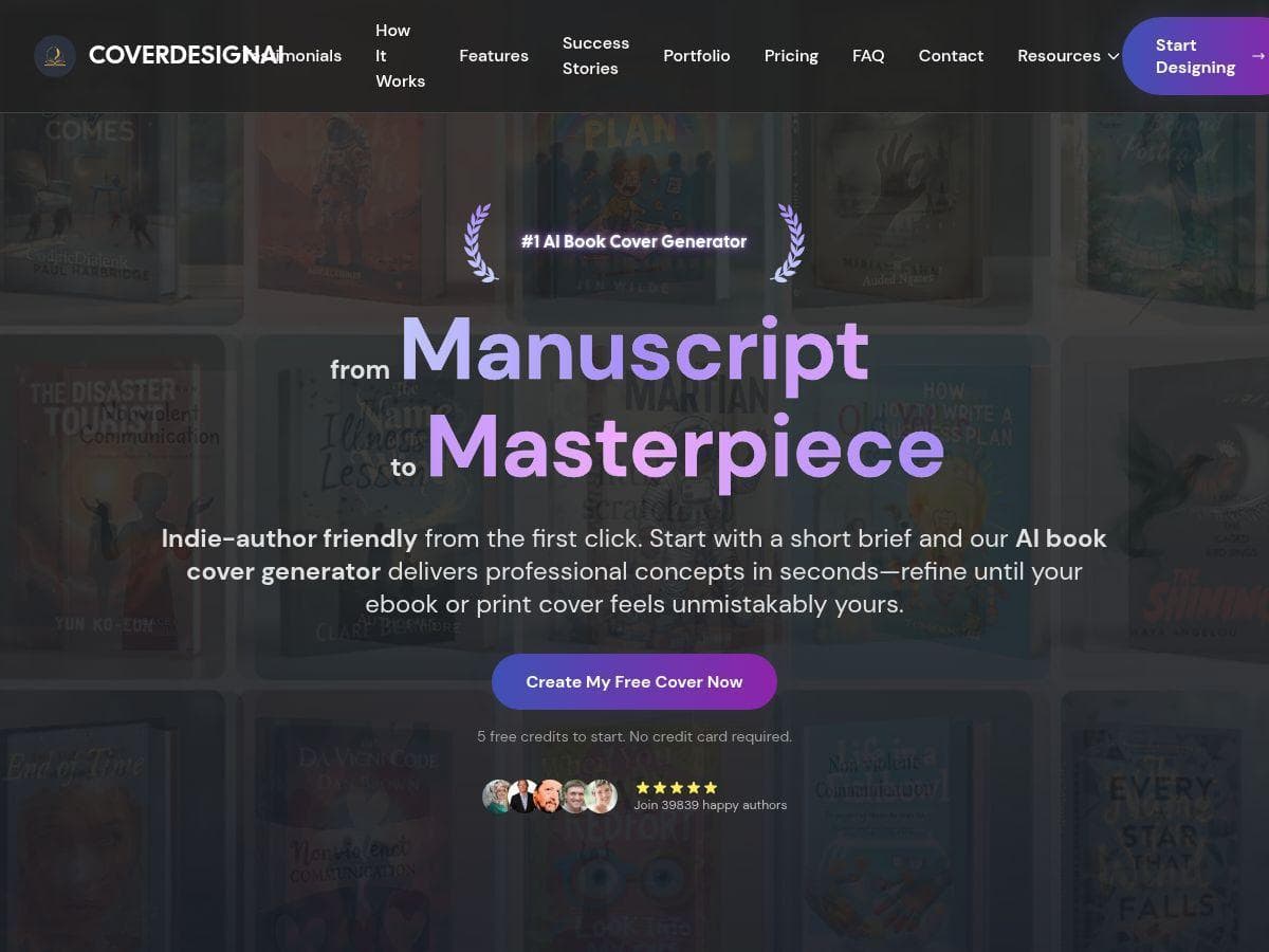 CoverDesignAI Review – Your Quick & Easy Book Cover Maker