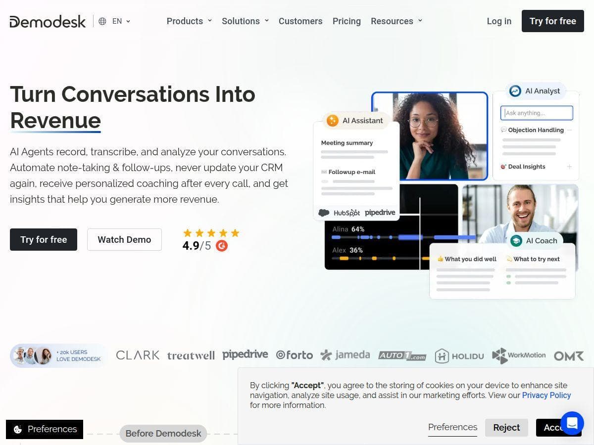Demodesk Review – Is This AI Sales Platform Worth It?