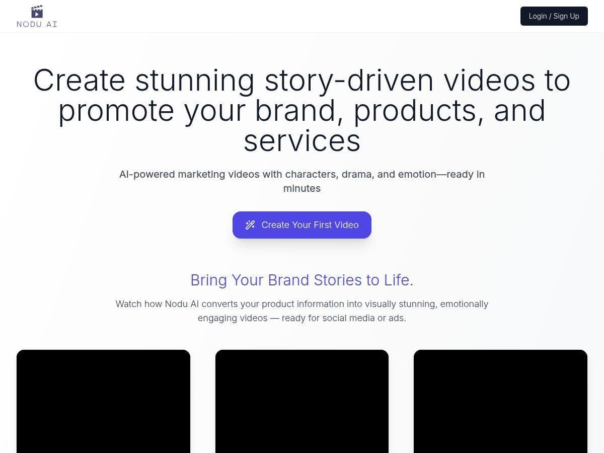 Nodu AI Review – Create Engaging Videos Effortlessly