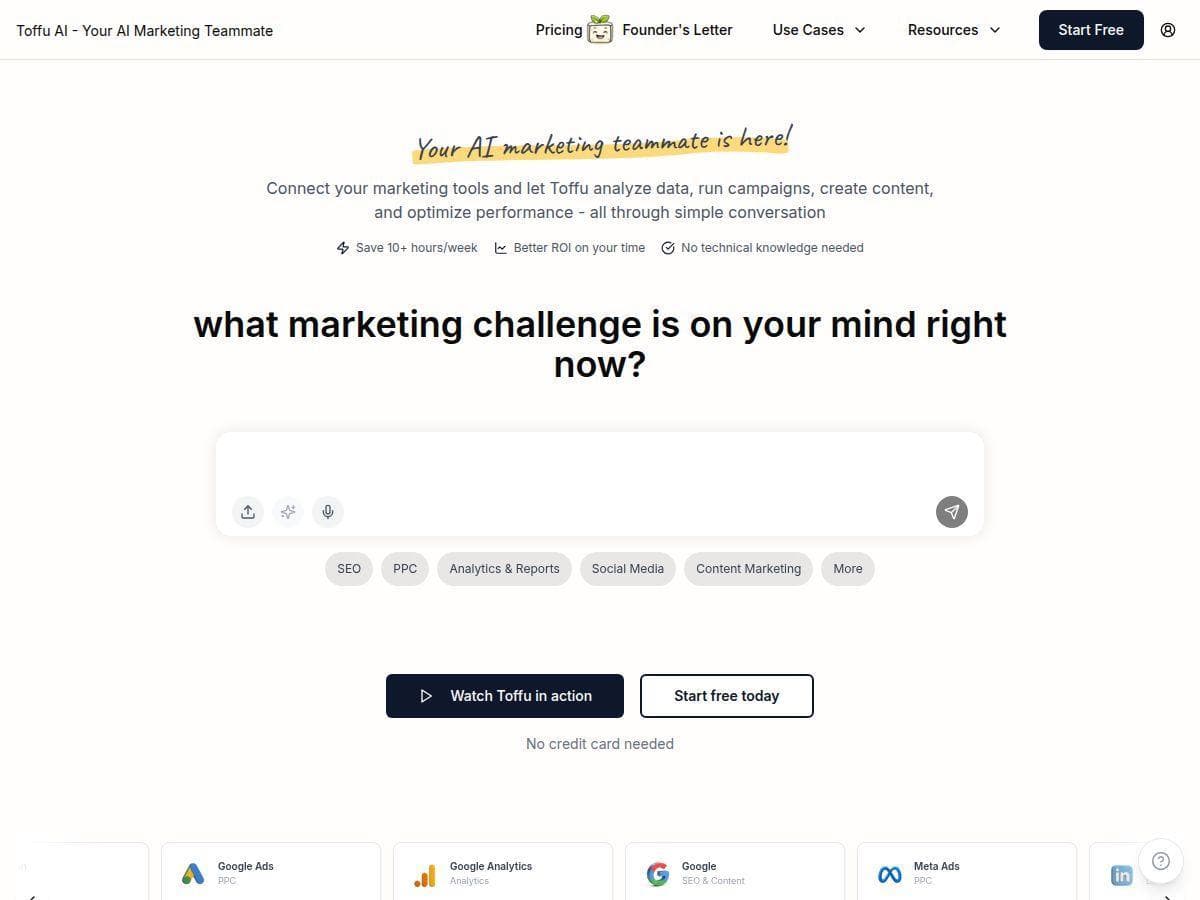Toffu AI Review – An Honest Look at This Marketing Bot