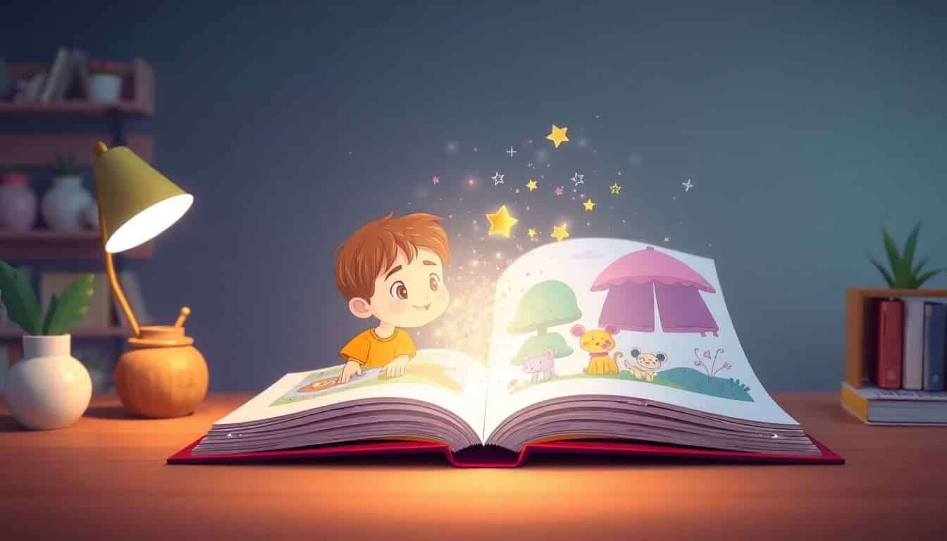 AI Storybook Creator generating illustrated children's books