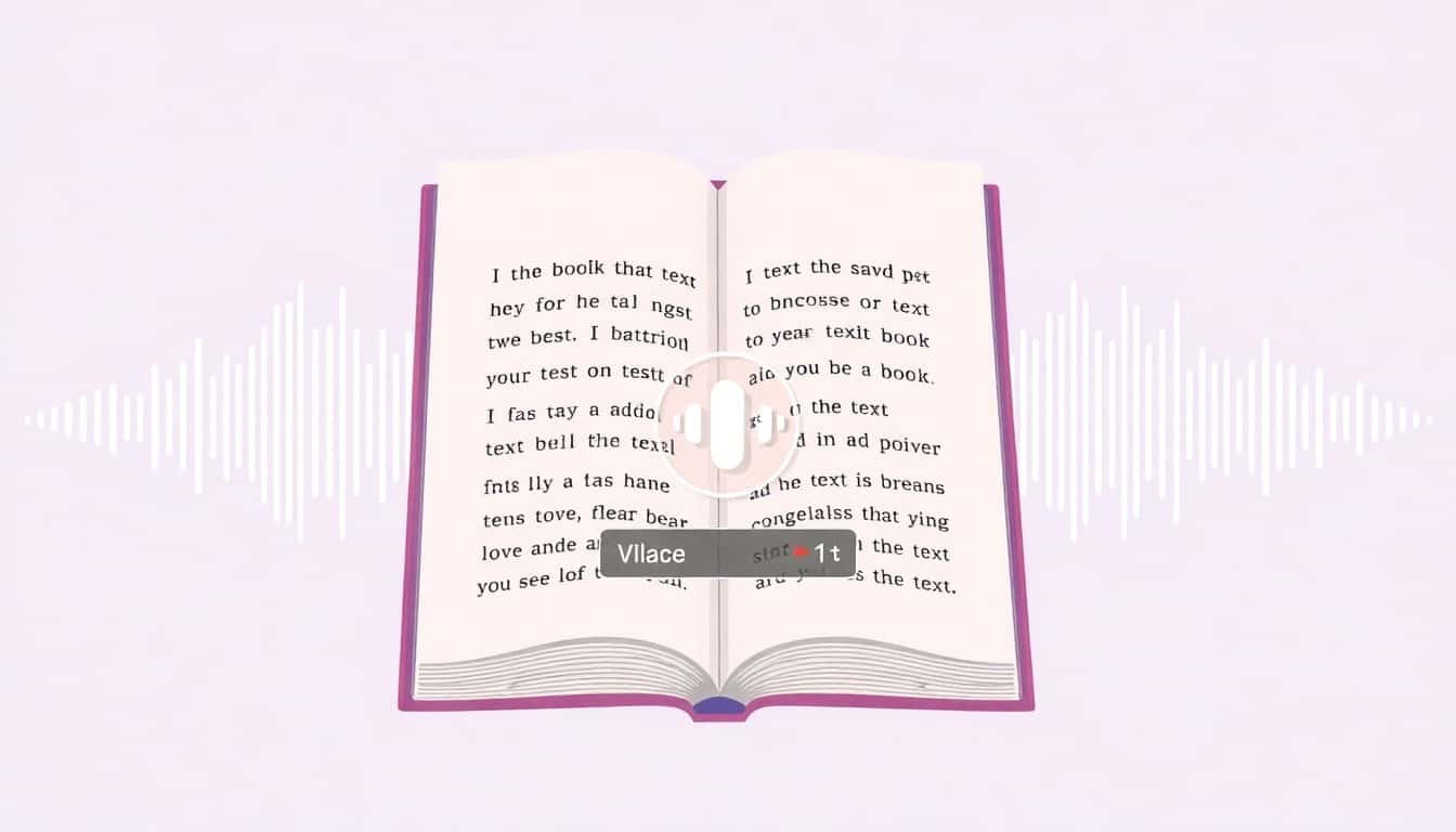 AI Audiobook Generator converting text to audio