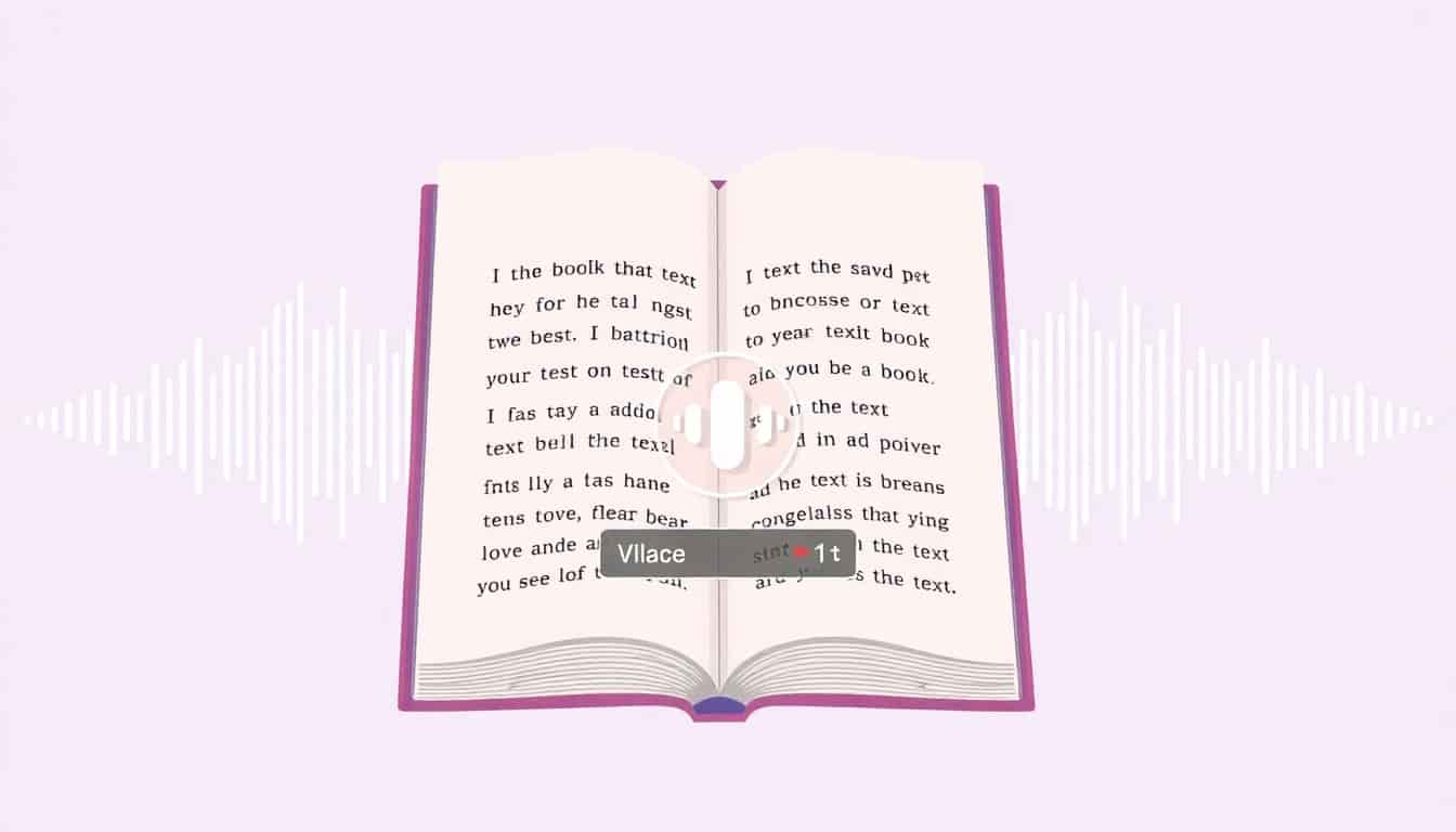 AI Audiobook Generator converting text to audio