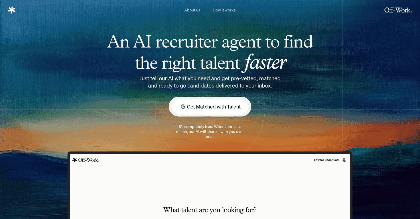 AI Recruiter by Off-Work Review – Revolutionizing Hiring