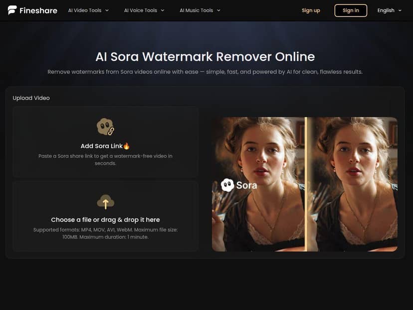 Ai Sora Watermark Remover
