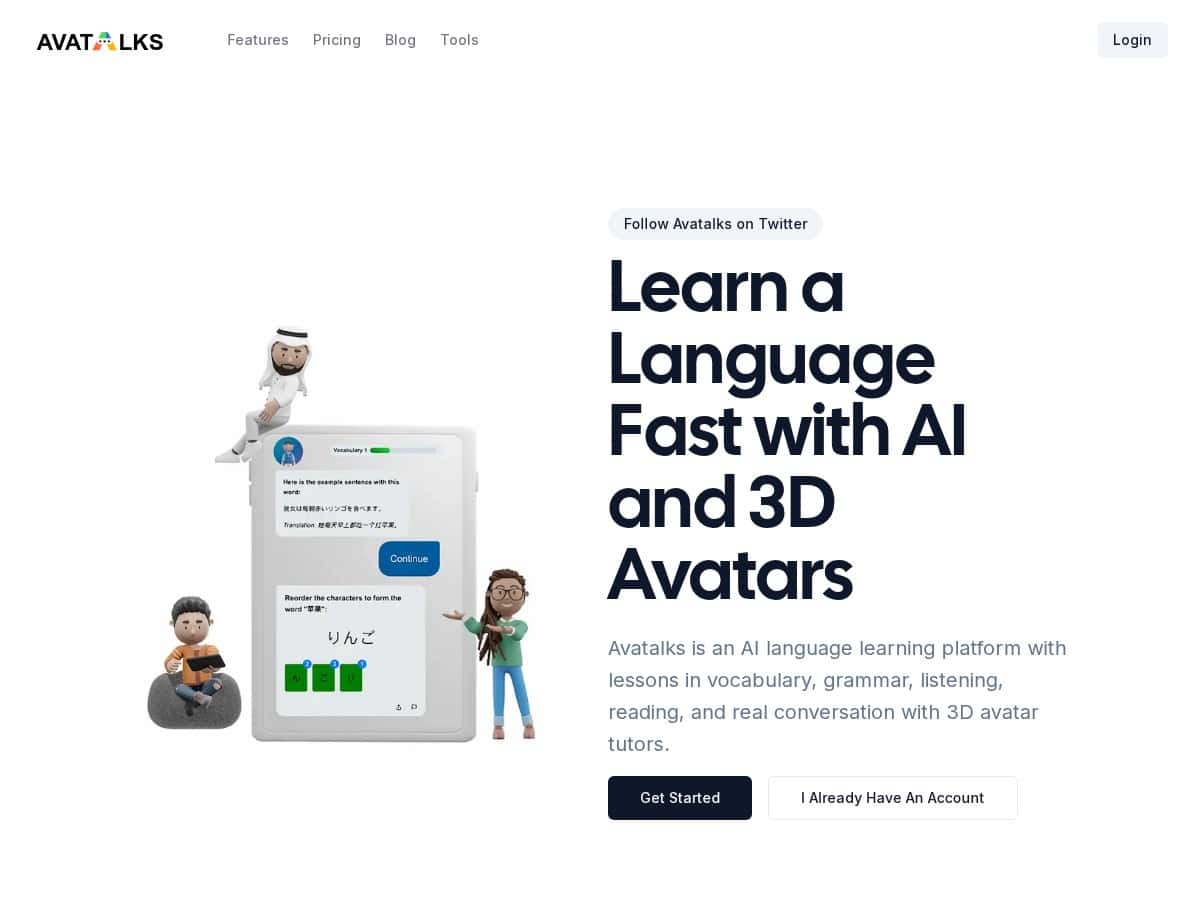 Avatalks Review – An Engaging Language Learning Platform