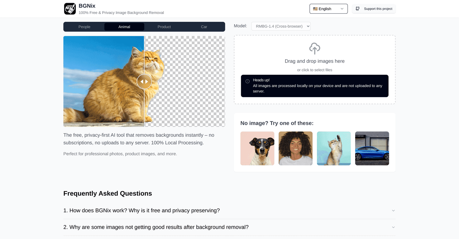 BGNix Review – The Free AI Tool for Background Removal