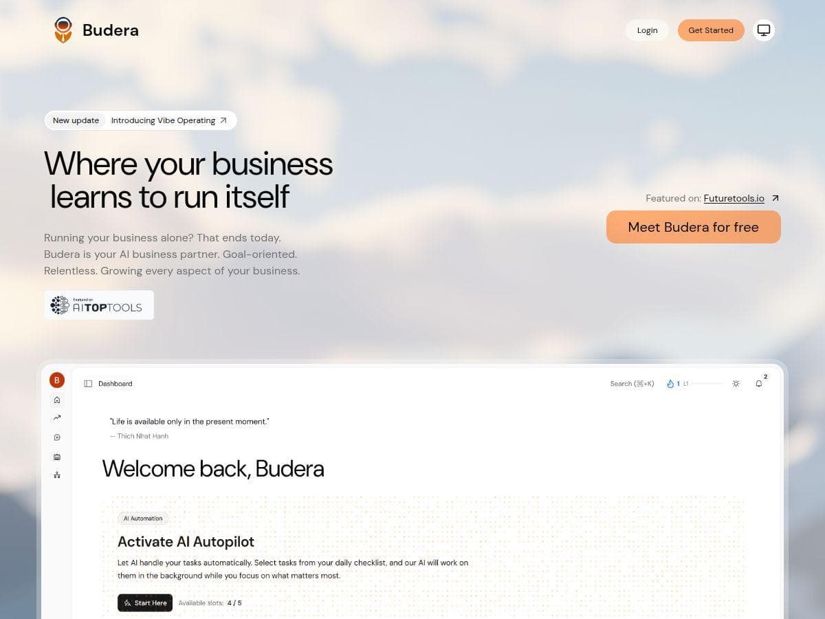 Budera Review – Your AI Business Partner for Growth
