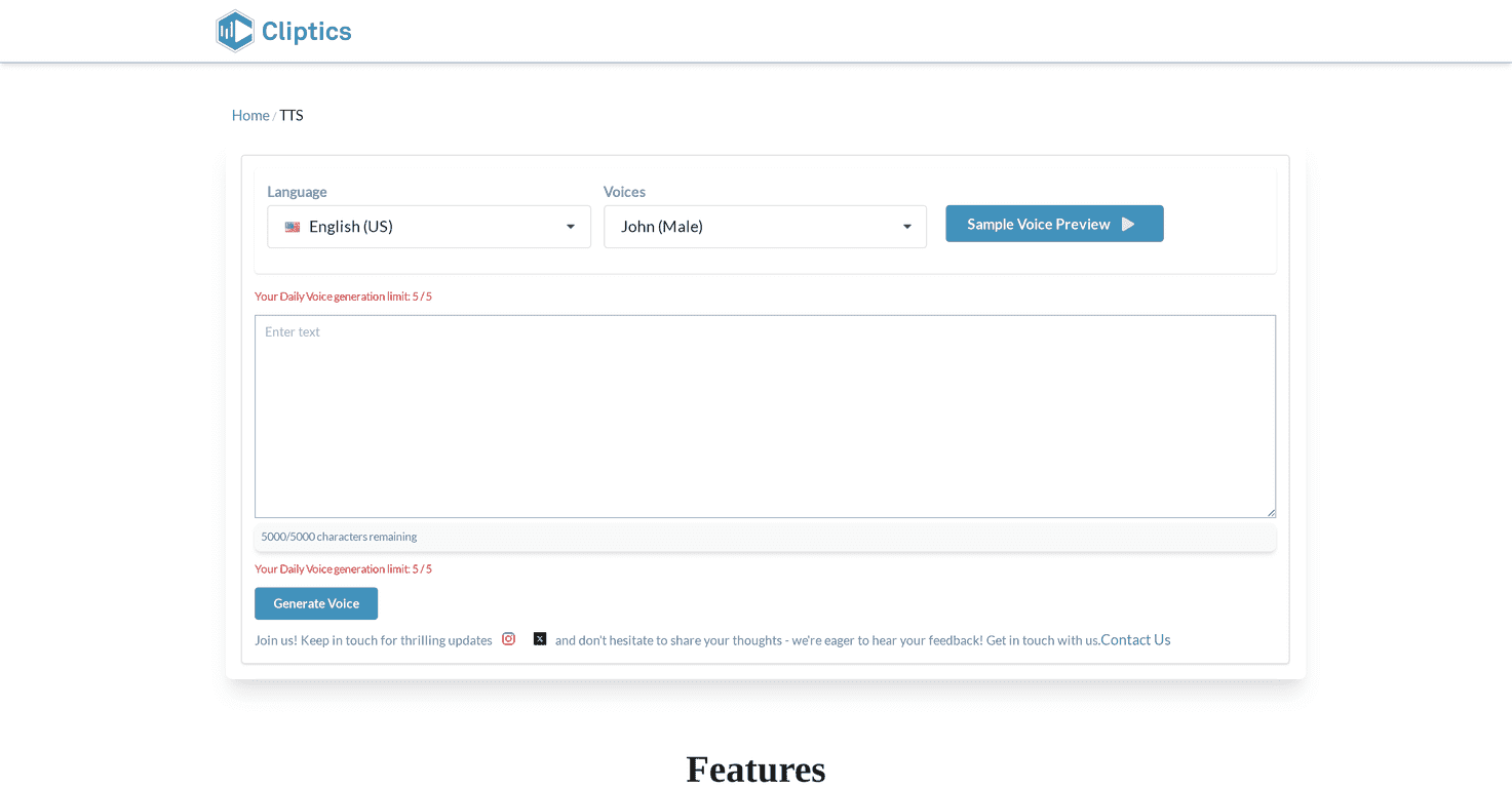Cliptics Review – Free AI Tools for Content Creators