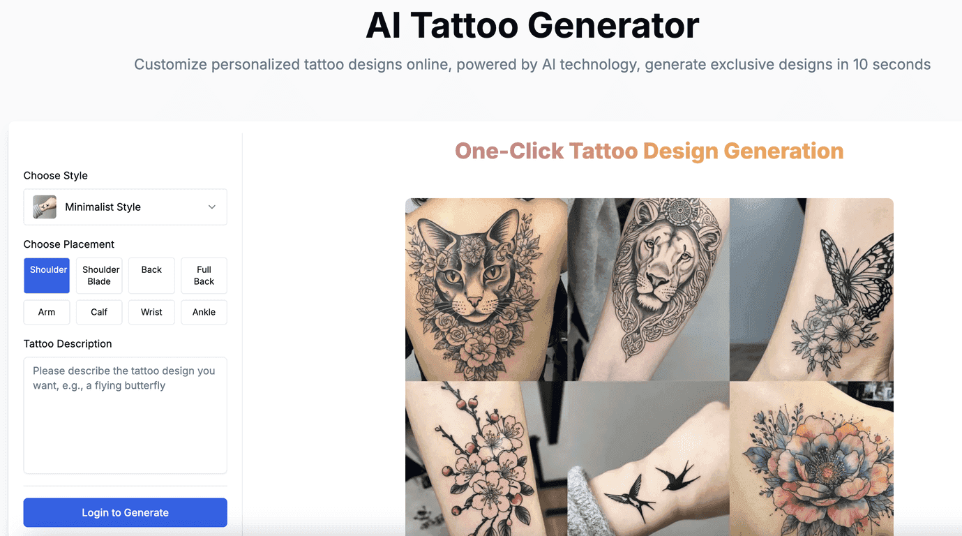 DeepMaker Review – Customize Your Tattoo Designs with AI