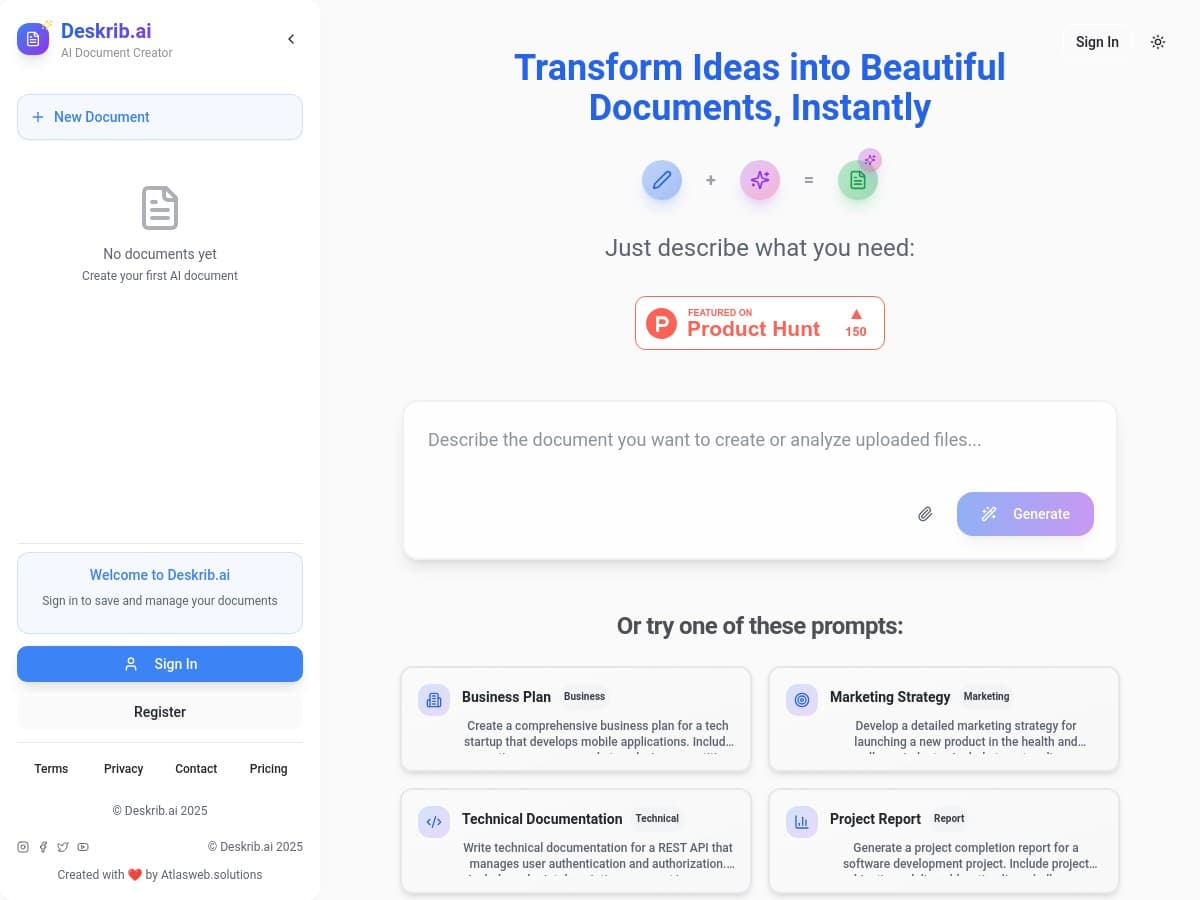 DeskribAI Review – Your New AI Document Helper
