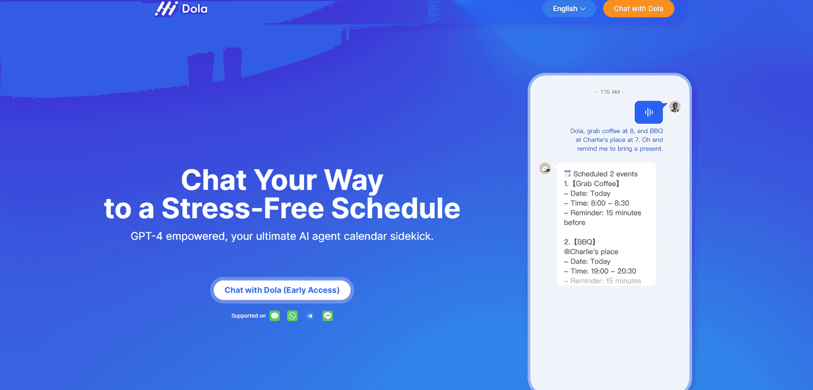 Dola Review – Your AI Calendar Assistant on Demand