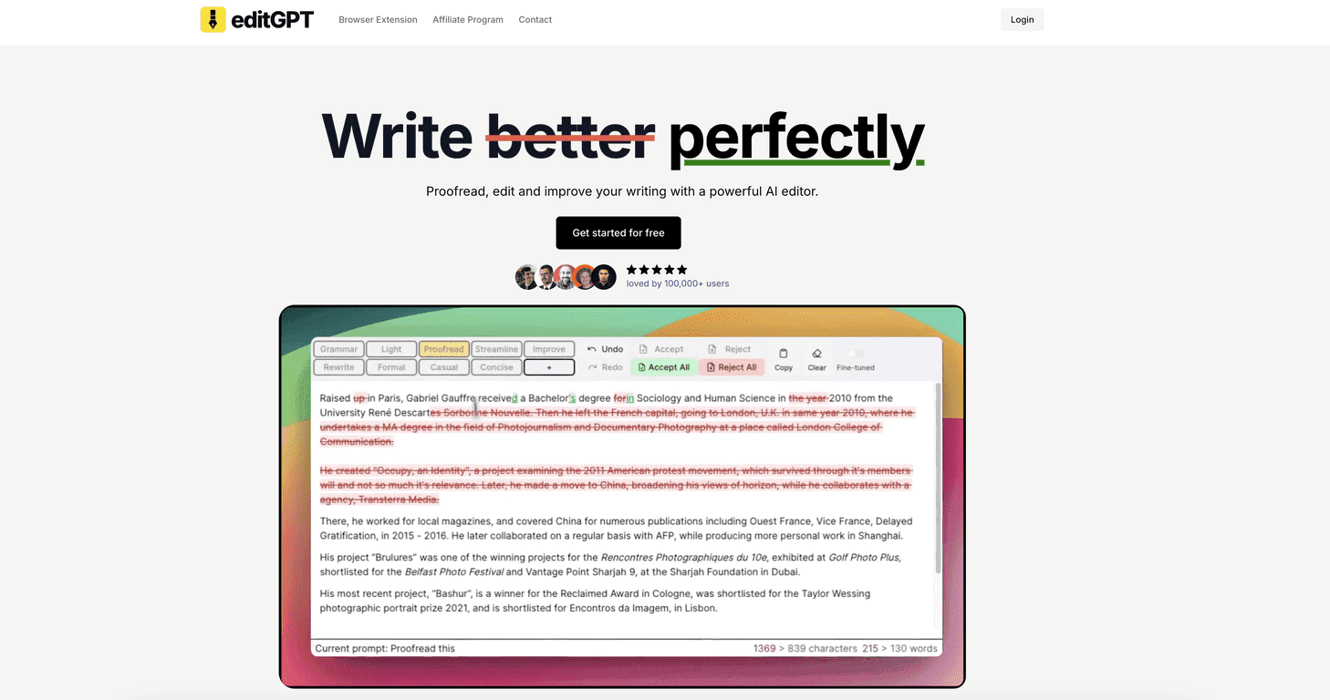 editGPT Review – A Smart Tool for Better Writing
