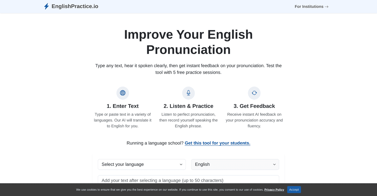 EnglishPractice.io Review – Enhance Your English Pronunciation