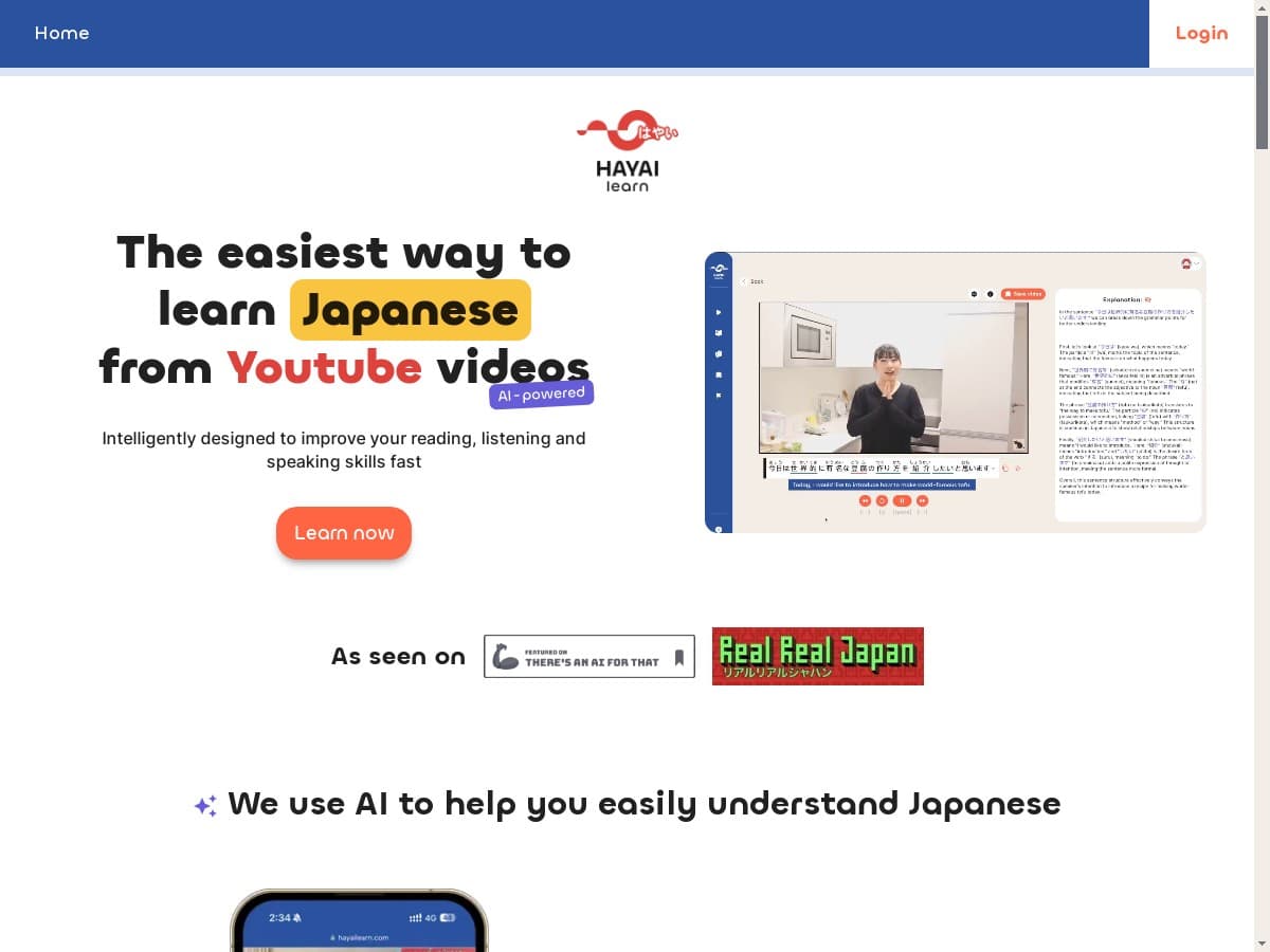 HayaiLearn Review – A Fun Way to Learn Japanese with Videos