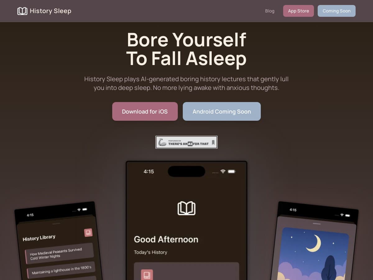 History Sleep Review – A Unique Sleep Aid Experience