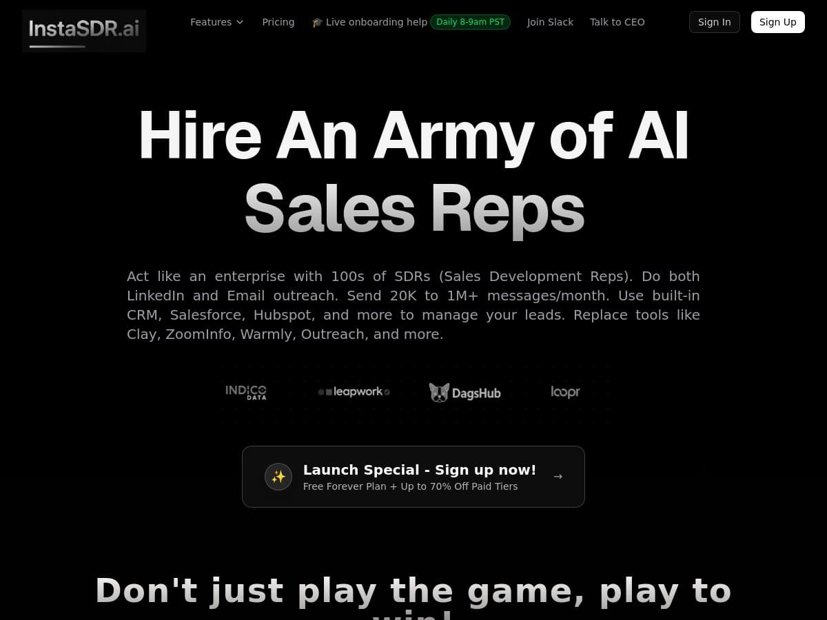 InstaSDR.ai Review – Unlock Better Sales Outreach