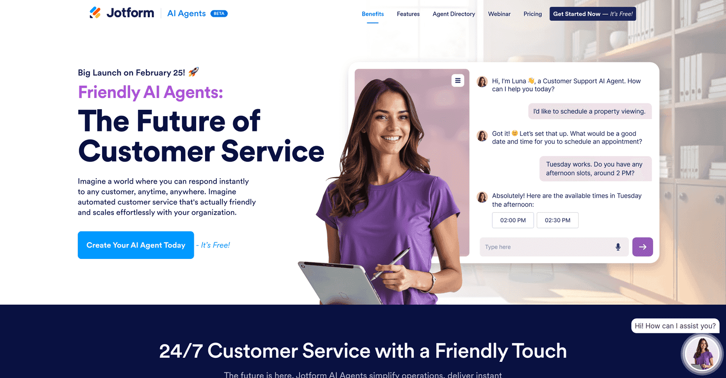 Jotform AI Agents Review – Elevating Customer Service Effortlessly