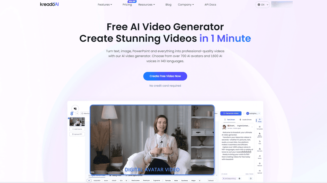 KreadoAI Review – Make Professional Videos in Minutes