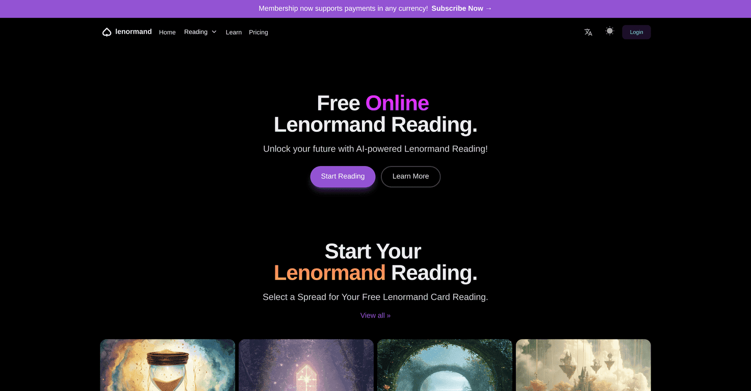 Lenormand Review – Explore Free Card Readings Online