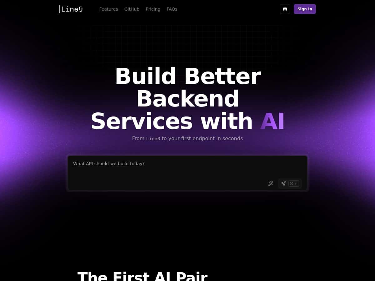 Line0 Review – Accelerate Backend Development with AI