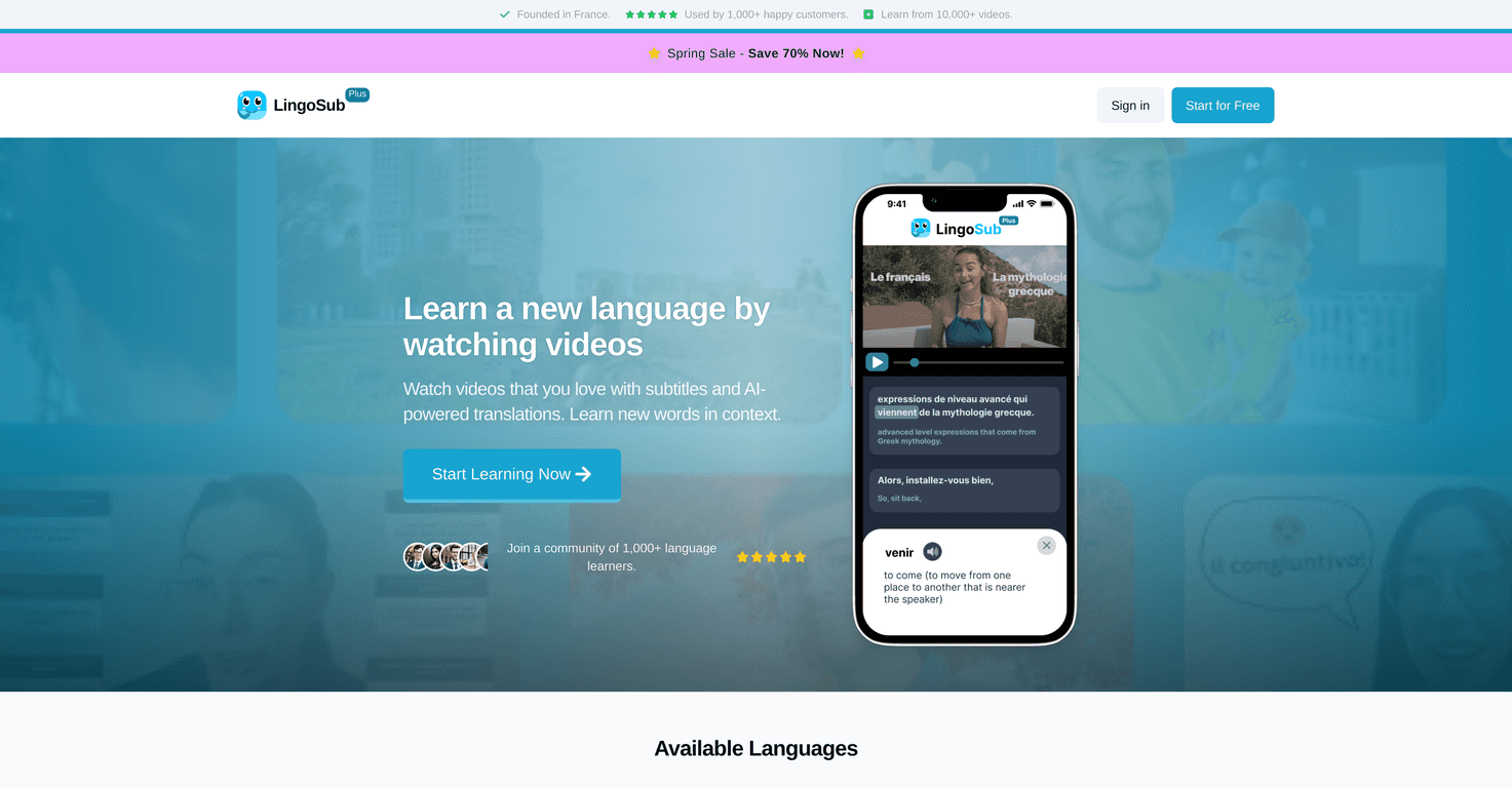 LingoSub Review – A Fun Way to Learn a New Language