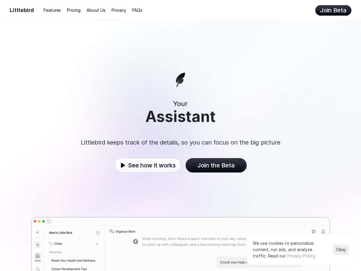 Littlebird Review – Effortless Productivity Booster