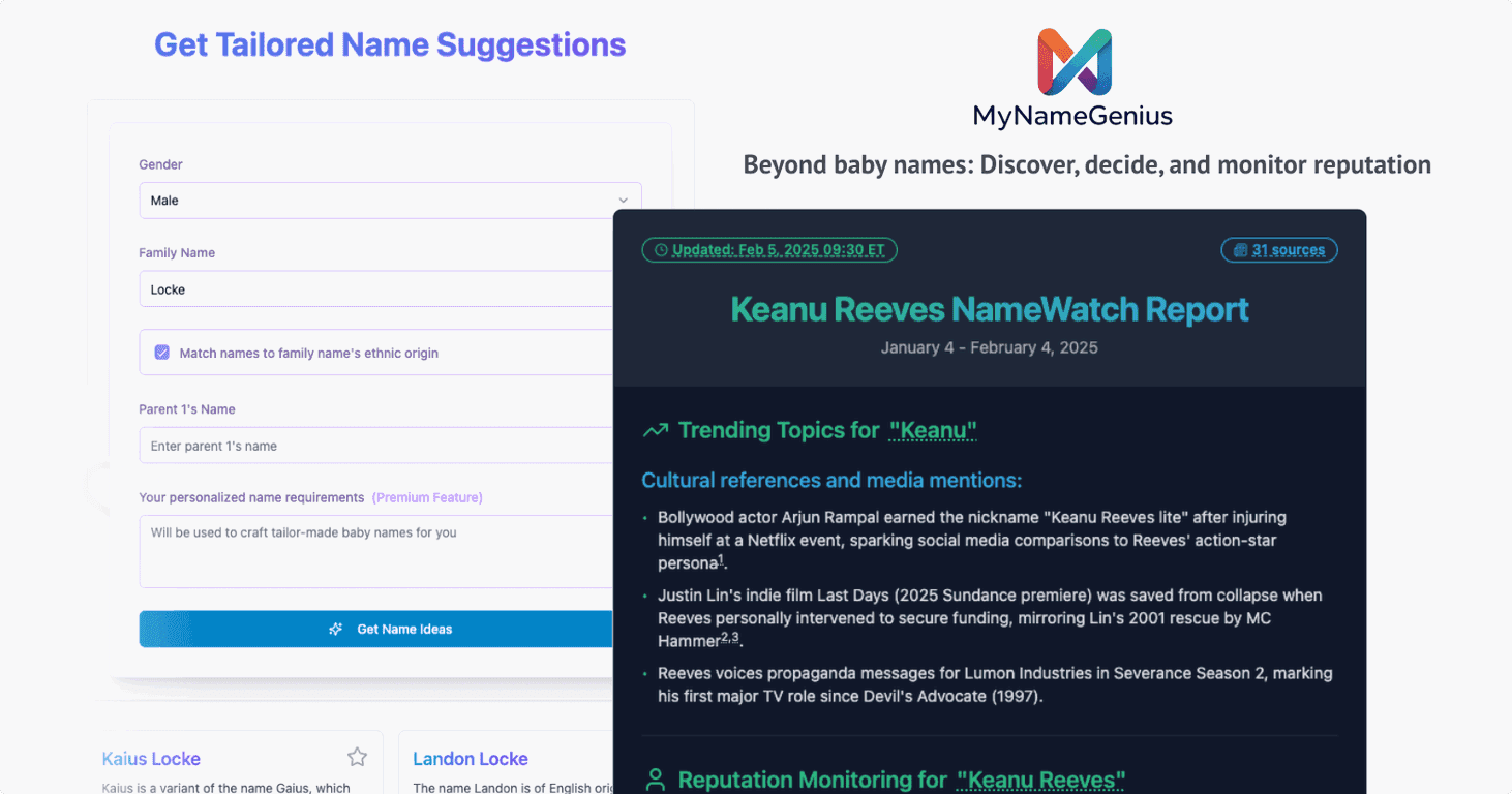 myNameGenius Review – Discover the Perfect Name