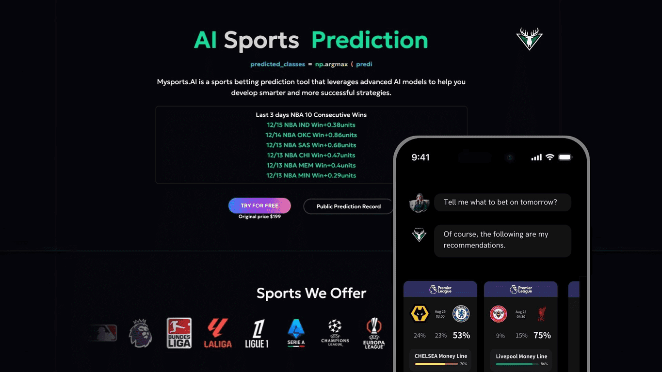 Mysports Review – Free AI Predictions for Sports Fans