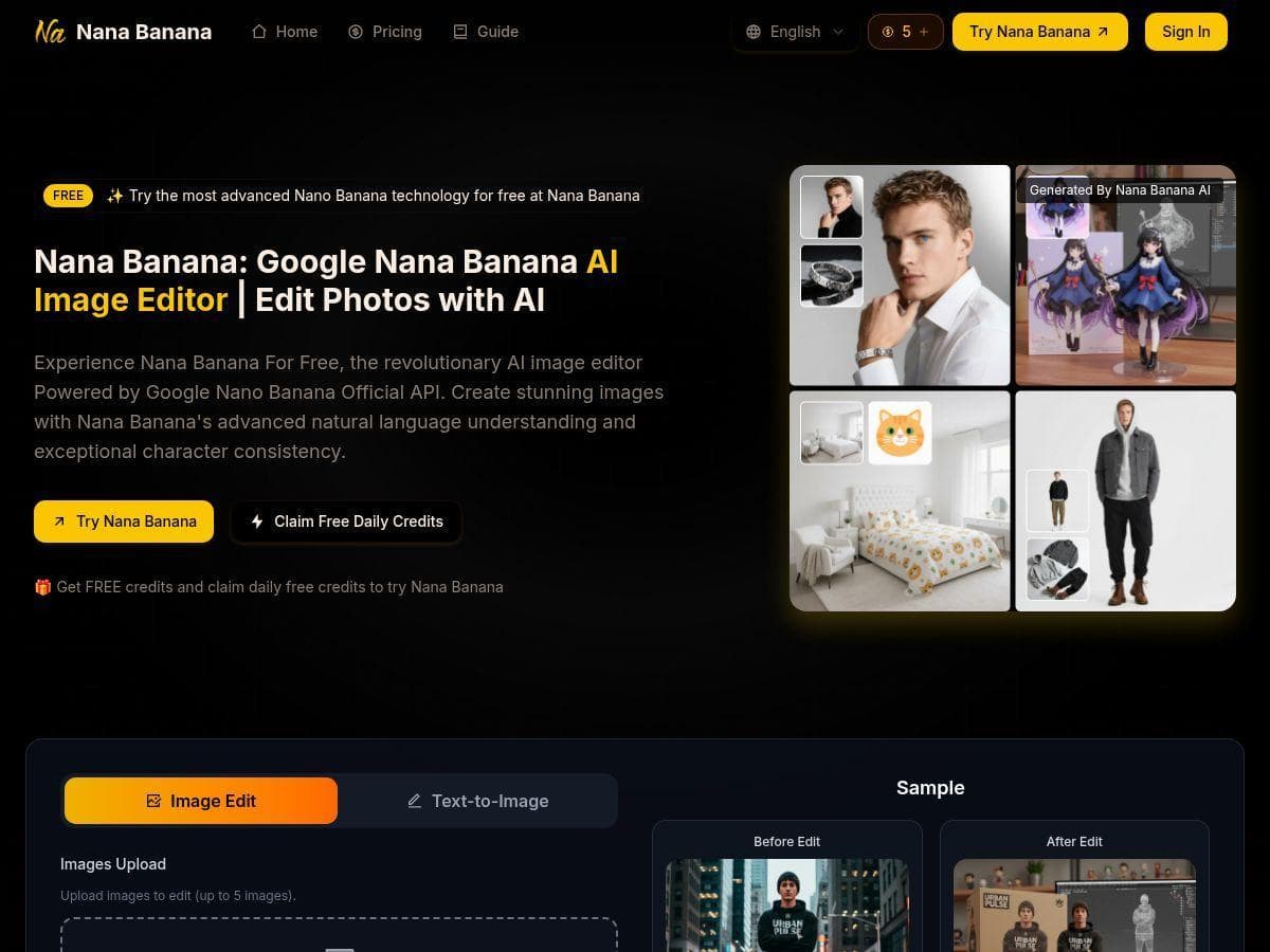 NanaBanana.ai Review – Unlock Creative Power with AI Image Editing
