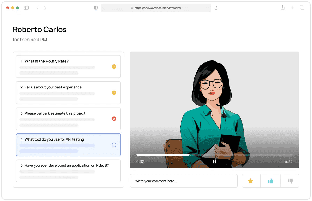 One Way Interview Review – Streamlining Candidate Screening