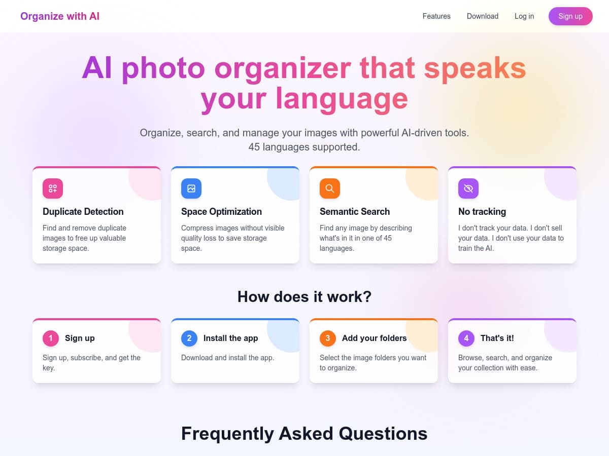 Organize with AI Review – Simplify Your Photo Management